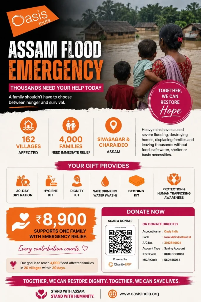 Help Assam Flood victims